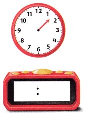 McGraw Hill My Math Grade 1 Chapter 8 Lesson 9 Answer Key Time to the Hour and Half Hour 10