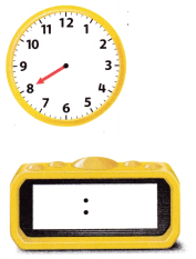 McGraw Hill My Math Grade 1 Chapter 8 Lesson 9 Answer Key Time to the Hour and Half Hour 11