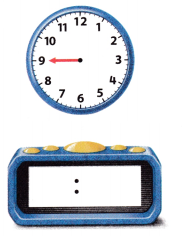 McGraw Hill My Math Grade 1 Chapter 8 Lesson 9 Answer Key Time to the Hour and Half Hour 9