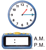 McGraw Hill My Math Grade 2 Chapter 10 Lesson 6 Answer Key A.M. and P.M. 14