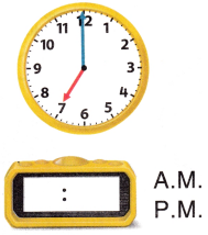 McGraw Hill My Math Grade 2 Chapter 10 Lesson 6 Answer Key A.M. and P.M. 6