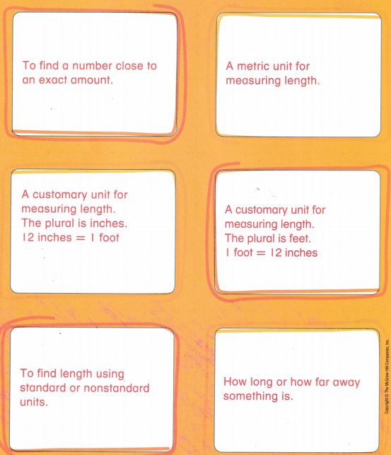 McGraw Hill My Math Grade 2 Chapter 11 Answer Key Customary Metric Lengths 9