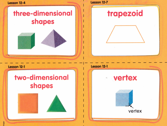 McGraw Hill My Math Grade 2 Chapter 12 Answer Key Geometric Shapes and Equal Shares 12