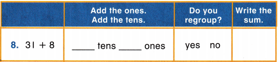 McGraw Hill My Math Grade 2 Chapter 3 Lesson 2 Answer Key Regroup Ones as Tens 15