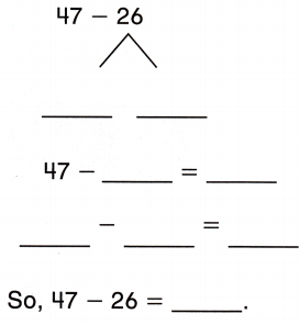 McGraw Hill My Math Grade 2 Chapter 4 Lesson 2 Answer Key Take Apart Tens to Subtract 6