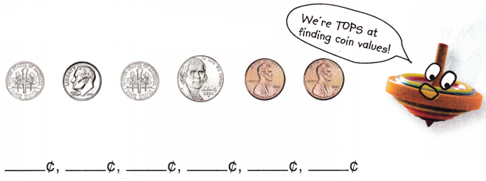 McGraw Hill My Math Grade 2 Chapter 8 Lesson 1 Answer Key Pennies, Nickels, and Dimes 13