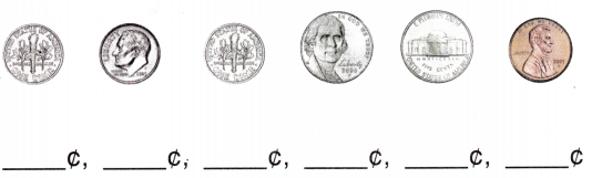 McGraw Hill My Math Grade 2 Chapter 8 Lesson 1 Answer Key Pennies, Nickels, and Dimes 5