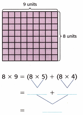 McGraw Hill My Math Grade 3 Chapter 13 Lesson 7 Answer Key Area and the Distributive Property 7