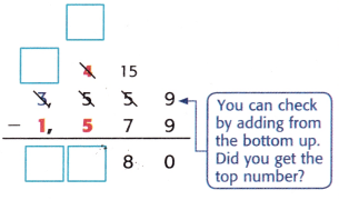 McGraw Hill My Math Grade 3 Chapter 3 Lesson 6 Answer Key Subtract Four-Digit Numbers 8