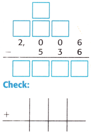 McGraw Hill My Math Grade 3 Chapter 3 Lesson 7 Answer Key Subtract Across Zeros 13