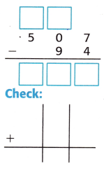 McGraw Hill My Math Grade 3 Chapter 3 Lesson 7 Answer Key Subtract Across Zeros 21