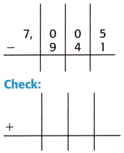 McGraw Hill My Math Grade 3 Chapter 3 Lesson 7 Answer Key Subtract Across Zeros 24