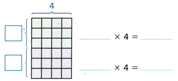 McGraw Hill My Math Grade 3 Chapter 7 Lesson 4 Answer Key Multiply by 4 6