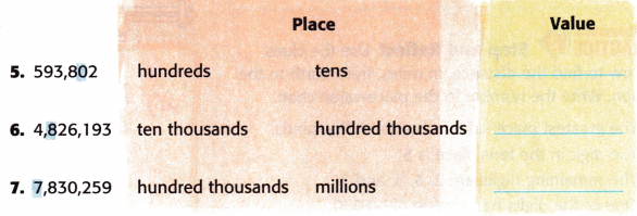 McGraw Hill My Math Grade 4 Chapter 1 Lesson 1 Answer Key Place Value 7