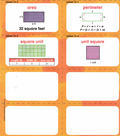 McGraw Hill My Math Grade 4 Chapter 13 Answer Key Perimeter and Area 4
