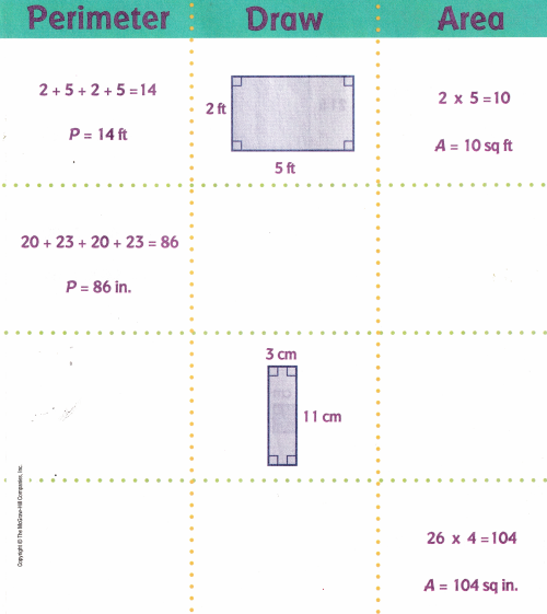 McGraw Hill My Math Grade 4 Chapter 13 Answer Key Perimeter and Area 5