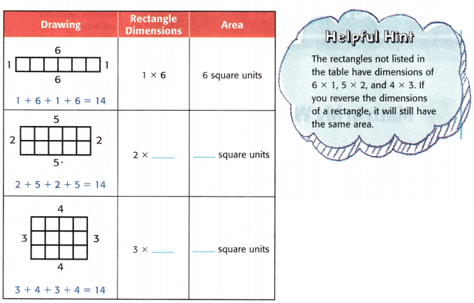 McGraw Hill My Math Grade 4 Chapter 13 Lesson 5 Answer Key Relate Area and Perimeter 3