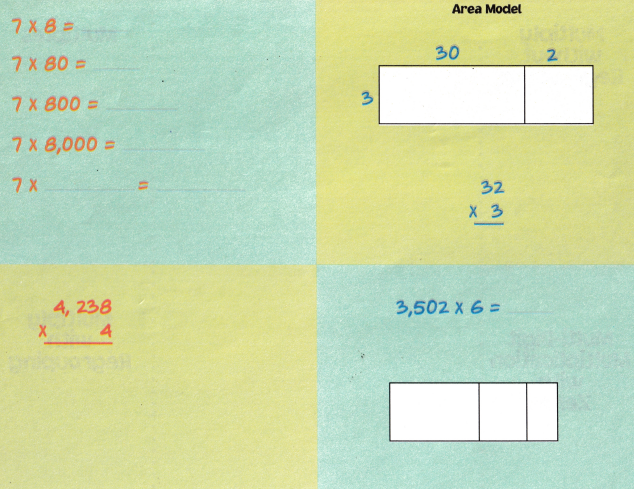 McGraw Hill My Math Grade 4 Chapter 4 Answer Key Multiply with One-Digit Numbers 5