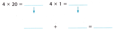 McGraw Hill My Math Grade 4 Chapter 4 Lesson 4 Answer Key Use Models to Multiply 5