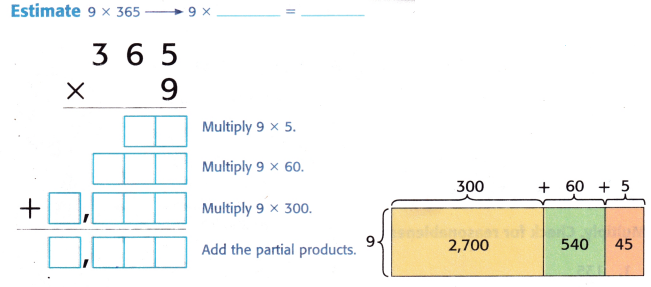 McGraw Hill My Math Grade 4 Chapter 4 Lesson 9 Answer Key Multiply by a Multi-Digit Number 2