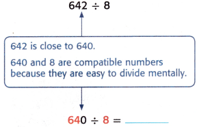 McGraw Hill My Math Grade 4 Chapter 5 Lesson 2 Answer Key Estimate Quotients 2
