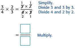 McGraw Hill My Math Grade 5 Chapter 10 Lesson 6 Answer Key Multiply Fractions 2