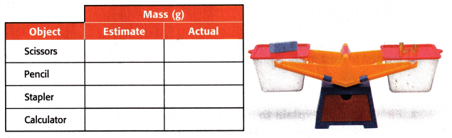 McGraw Hill My Math Grade 5 Chapter 11 Lesson 11 Answer Key Estimate and Measure Metric Mass 1