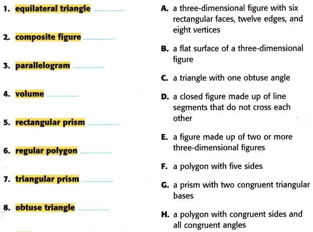 McGraw Hill My Math Grade 5 Chapter 12 Review Answer Key 1