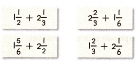 McGraw Hill My Math Grade 5 Chapter 9 Lesson 10 Answer Key Use Models to Add Mixed Numbers 14