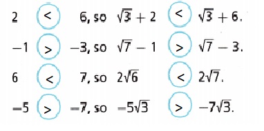 Into Math Grade 8 Module 10 Lesson 3 Answer Key Order Real Numbers-3
