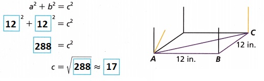 Into Math Grade 8 Module 11 Lesson 3 Answer Key Apply the Pythagorean Theorem-2