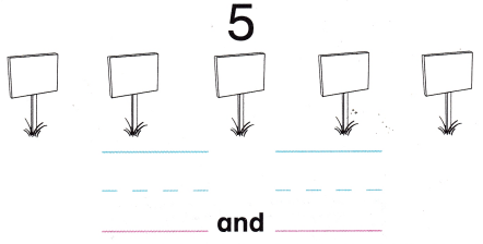 McGraw Hill My Math Kindergarten Chapter 4 Lesson 1 Answer Key Make 4 and 5 11