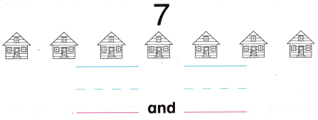 McGraw Hill My Math Kindergarten Chapter 4 Lesson 3 Answer Key Make 6 and 7 21