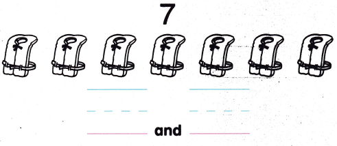 McGraw Hill My Math Kindergarten Chapter 4 Lesson 3 Answer Key Make 6 and 7 24
