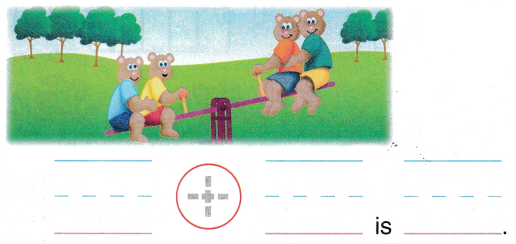 McGraw Hill My Math Kindergarten Chapter 5 Lesson 3 Answer Key Use the + Symbol 4
