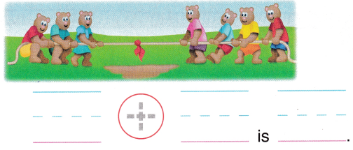 McGraw Hill My Math Kindergarten Chapter 5 Lesson 3 Answer Key Use the + Symbol 8