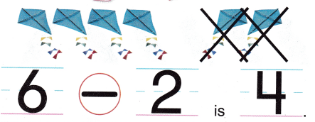 McGraw Hill My Math Kindergarten Chapter 6 Lesson 3 Answer Key Use the – Symbol 10