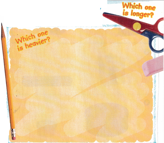McGraw Hill My Math Kindergarten Chapter 8 Lesson 5 Answer Key Describe Length, Height, and Weight 1