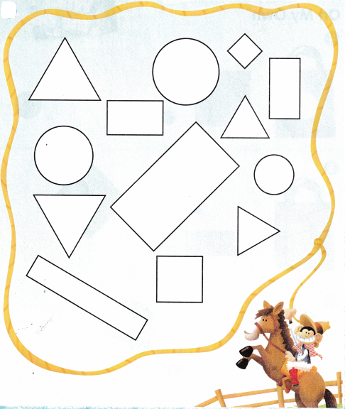 McGraw Hill My Math Kindergarten Chapter 9 Lesson 4 Answer Key Sort by Shape 9