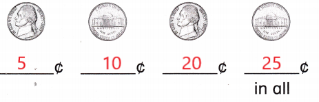 McGraw Hill My Math Grade 1 Chapter 5 Lesson 9 Answer Key 1