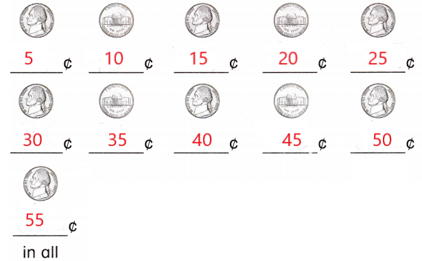 McGraw Hill My Math Grade 1 Chapter 5 Lesson 9 Answer Key 6