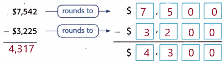 McGraw-Hill My Math Grade 4 Answer Key Chapter 2 Lesson 4 Estimate Sums and Differences.2
