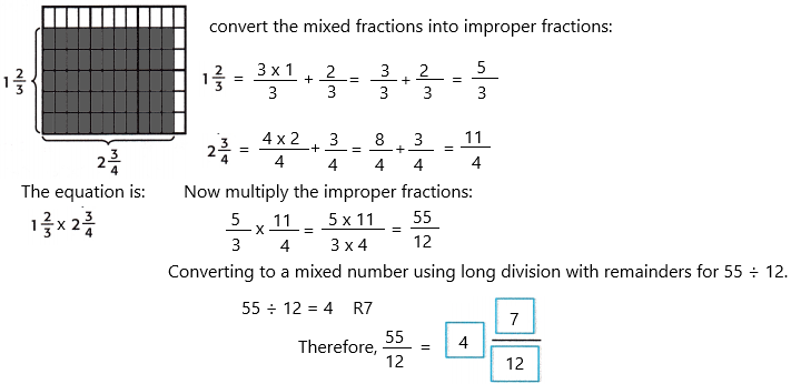 McGraw Hill My Math Grade 5 Chapter 10 Lesson 7 Answer Key Multiply Mixed Numbers q14