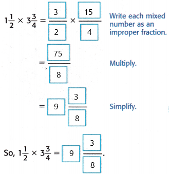 McGraw Hill My Math Grade 5 Chapter 10 Lesson 7 Answer Key Multiply Mixed Numbers q3