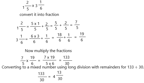 McGraw Hill My Math Grade 5 Chapter 10 Lesson 7 Answer Key Multiply Mixed Numbers qh2