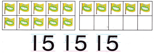 McGraw Hill My Math Kindergarten Chapter 3 Lesson 3 Answer Key Number 15 img 3