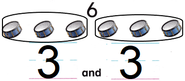 McGraw Hill My Math Kindergarten Chapter 4 Lesson 4 Answer Key Take Apart 6 and 7 img 13