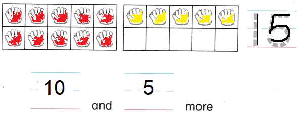 McGraw-Hill-My-Math-Kindergarten-Chapter-7-Lesson-1-Answer-Key-Make-Numbers-11-to-15-13
