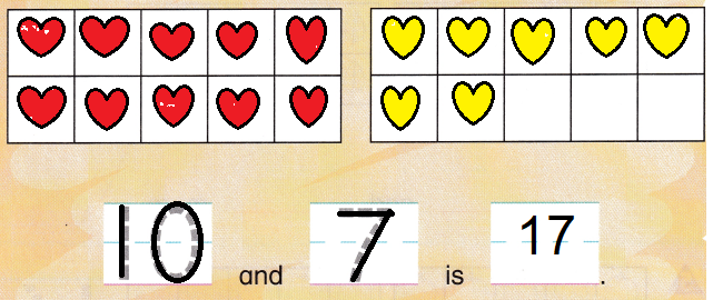 McGraw-Hill-My-Math-Kindergarten-Chapter-7-Lesson-4-Answer-Key-Make-Numbers-16-to-19-10