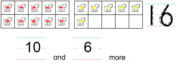 McGraw-Hill-My-Math-Kindergarten-Chapter-7-Lesson-4-Answer-Key-Make-Numbers-16-to-19-15